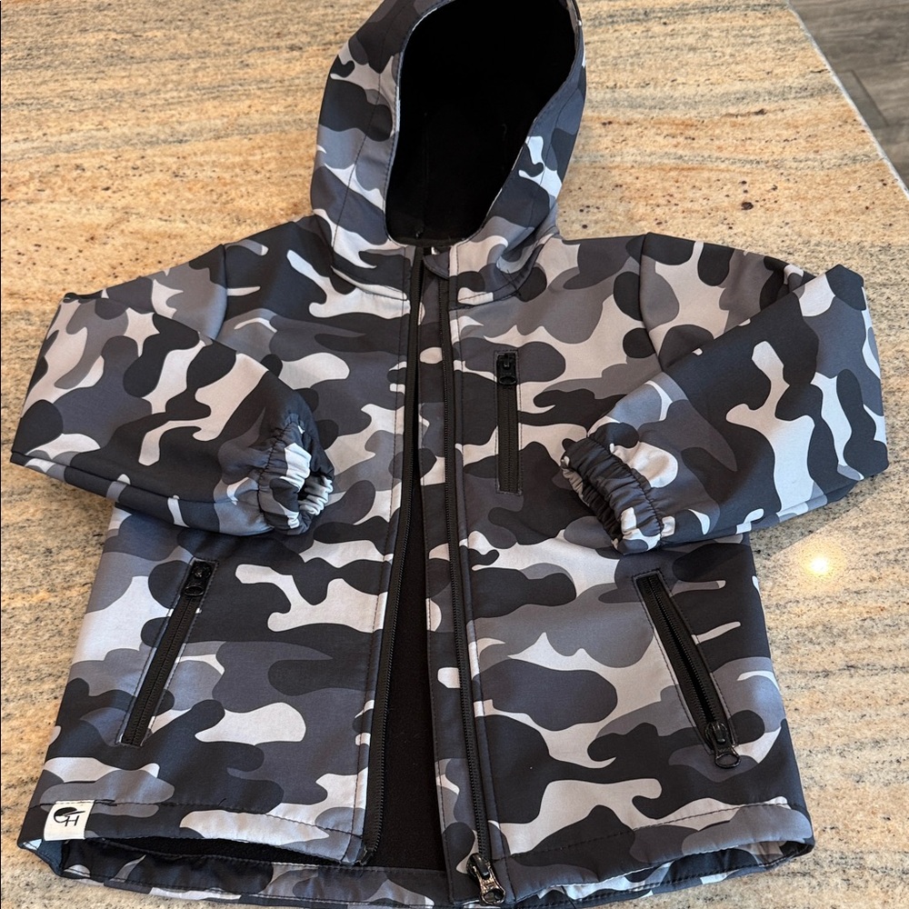 George Hats Kids Camouflage Jacket